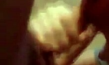 Skinny emo teen hottie performs oral like never before