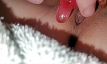 Close Up Of Some Intense Slow Squirting