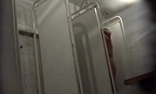 Gorgeous Brunette Showers Naked in Hidden Cam Video