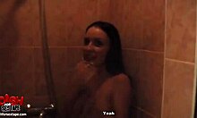 brunette smoking cigar before adventure