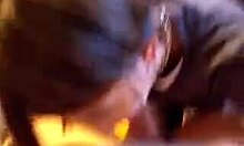 i saw girls on their knees giving handjobs and blowjobs with all skills