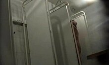 Gorgeous Brunette Showers Naked in Hidden Cam Video