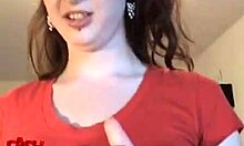 18 Yo Wishes For Cock While Walking Her Dog Outdoors