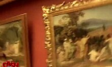 Female Servant Receives Large Penis in Bed During Cowgirl Fucking and Blowjob