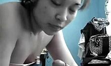 brazilian sexy slag performs fellatio on relaxed fellow