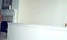 sexy teen takes off her bikini on webcam, exposing tanned tits and thong!