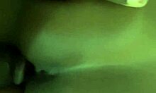 Jerking off while staring at my ebony girlfriend's stunning body, damn she's hot.