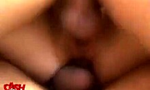 slutty ginger gf takes on two guys