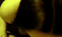 Gal with tattooed breasts knows how to please her boyfriend with a blowjob and cum on tits