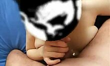 i blow my gf and cover her hot naturals in cum