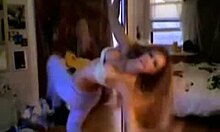 Cheery Barely Legal Cutie Dances In Bedroom