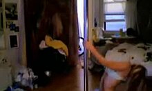 Cheery Barely Legal Cutie Dances In Bedroom