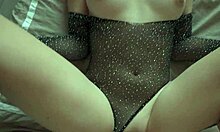 POV Hottest Babe Riding in Bed with Wet Cumshot