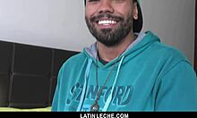 latinleche - фит черен латино поема огромен кур в суров POV екшън