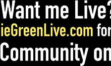 Maggie Green rides cock hard for her birthday!