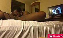 ebony massage leads to homemade orgasm