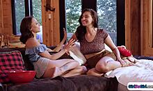 Straight Chick Dared To Kiss Lesbian Gf