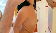 Argentinian teen fucks delivery guy passionately