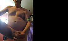 bisexual male shoots a big cumshot load