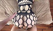 Stepsister's enticing doggy style encounter