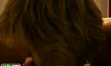 Fully Naked Skank Drinks Coffee While Sucking Cock