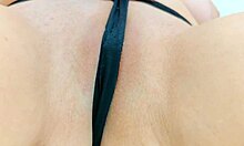 Oh wow, classic masturbation with red manicure squirting outdoors!