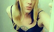 Gorgeous Tranny Teases in Miniskirt and Heels to Arouse Monster Cocks