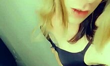 Gorgeous Tranny Teases in Miniskirt and Heels to Arouse Monster Cocks