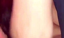 Milf explores glory hole for pussy licking at party