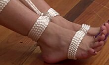 Bombshell Housewife In Hot Lingerie Screams During Rough Bondage!