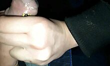 easy going blonde gets naked and fucked on stairs