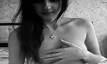 Athletic Teen Brunette Posing And Showing Off Her Perfect Body