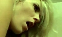 Smoking Hot Blonde Deepthroats And Gets Her Tight Ass Poked Unrestrained!