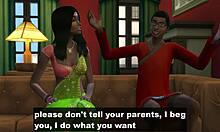 yo, why's this indian step sister banging her brother on the couch?