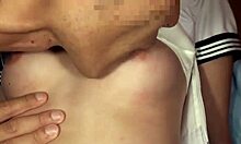 Blond-Haired White Schoolgirl 18+ Sucks Japanese Cock