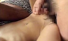 Blonde Gets Gangbanged By Asian Guys In All Holes