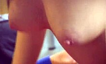 Horny Blonde Jumps Wild on Boyfriend's Hard Cock!