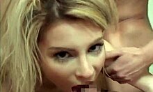 Blonde Gets Gangbanged By Asian Guys In All Holes