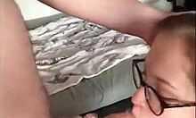 Pov sex video redhead amadani's nerdy blowjob and 69