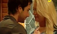 Busty Blonde Spending Time with Boyfriend