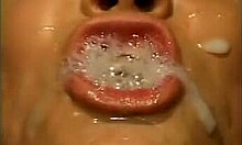 How Nasty Can This Blonde Get with Fresh Bukkake?