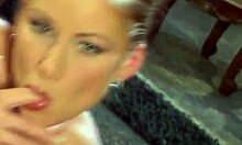 cunning blonde always gets the dick she craves for deepthroat 😈