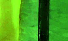 Frisky asian brunette is kneeing behind her naked girlfriend