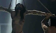 Dressed as Ballerina, Dude Punishes Naughty Asian with BDSM