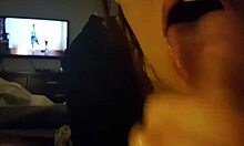 Passionate Girlfriend Tenderly Licks Boyfriend's Dick