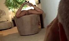 i open my legs wide during photoshoot showing big natural tits