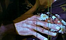 gorgeous woman gets naughty pleased by skillful man in office undressing