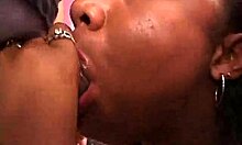 ebony beauty delivers unmatched deep head on her knees