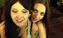 Mindi Mink and girlfriend fuck in POV