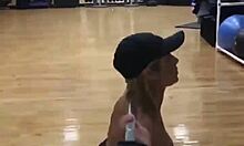 Crystina Rossi Works Out Topless And Horny!